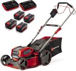 Einhell GP-CM 36/47 S Li BL (mit 4 Akkus 4,0 Ah und Ladekabeln)